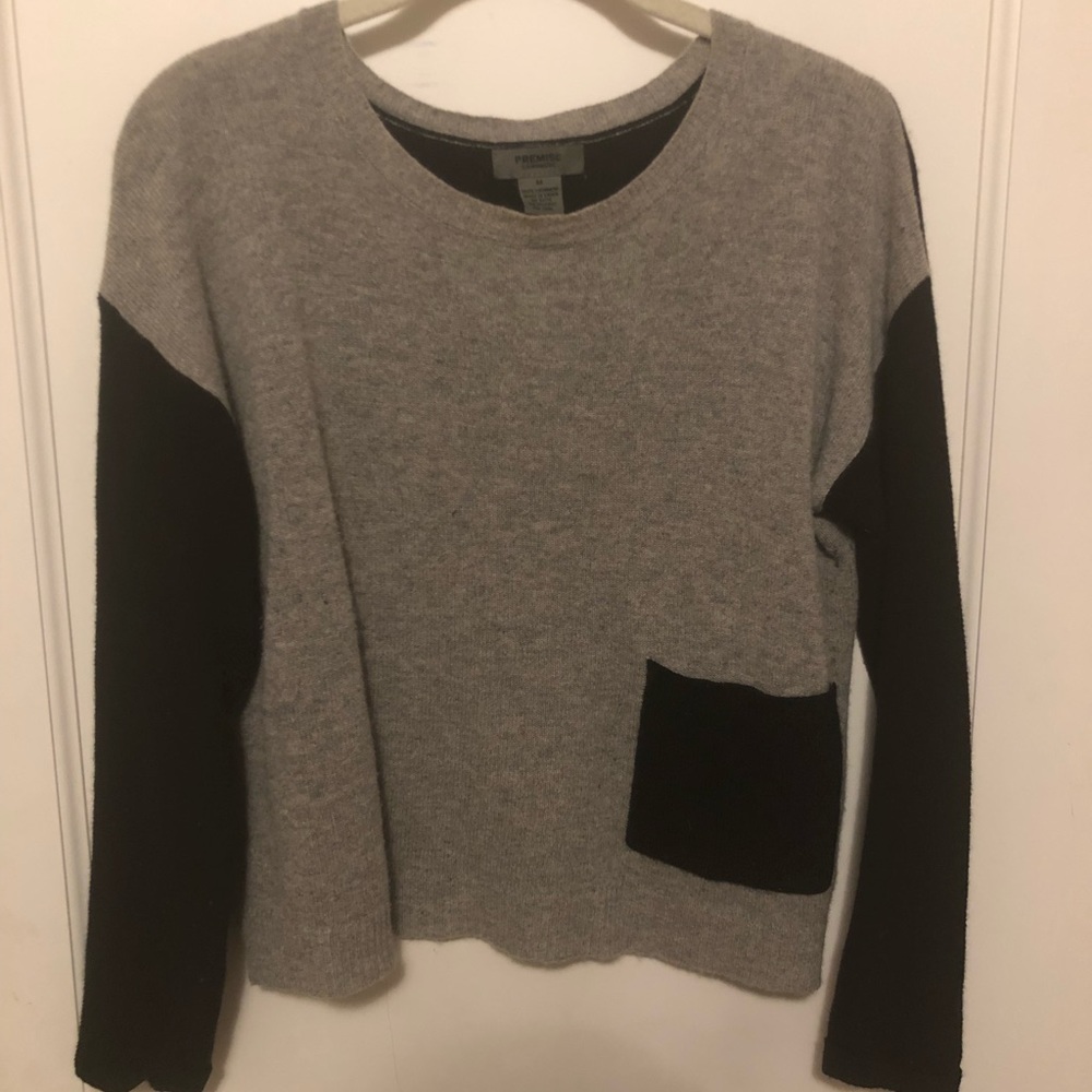 100% Cashmere Cropped Sweater